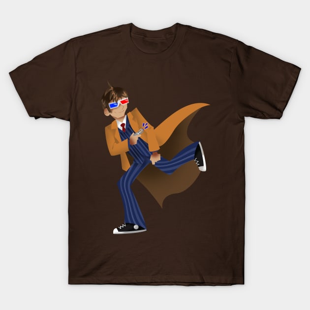 Doctor Tennant T-Shirt by Goldarcanine